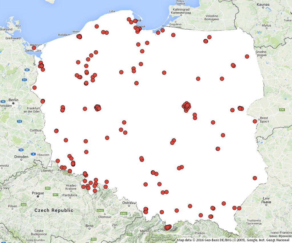 92 Myotis brandtii, Myotis dasycneme, Myotis daubentonii, Myotis nattereri, Eptesicus serotinus, Barbastella barbastellus, Anusin, bunker 8 (podlaskie) Fortification 52.39 22.