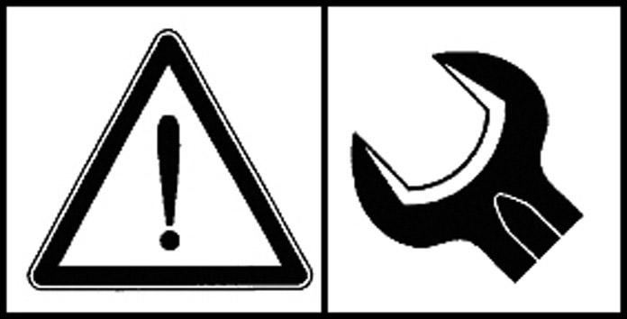 Znaki ostrzegawcze należy zawsze utrzymywać w nienagannym stanie (nie mogą być zabrudzone), a w wypadku uszkodzenia