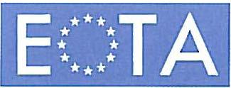 materiałów budowlanych państw członkowskich (89/106/EWG) Mitglied der EOTA Europejska Aprobata Techniczna ETA-07/0186 Tłumaczenie polskie, oryginał autoryzowany przez OIB w języku niemieckim