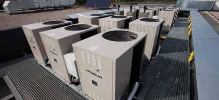 28 y y inwestycyjne y eksploatacyjne 743 467 zł 121 710 zł system grzewczy moc grzewcza moc chłodnicza zastosowane urządzenia 420 kw 260 kw 9 x GAHP-AR 1) 3 x AY 2) 5 x GA ACF 3) 1 x GA-ACF HR 4)