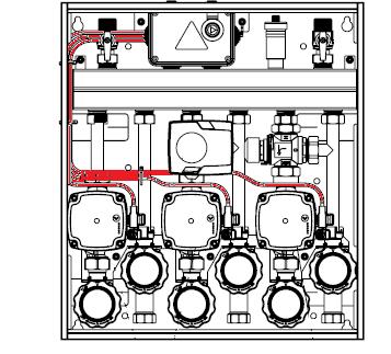 9: Rozprowadzenie przewodów elektrycznych wewnątrz zestawu AZB Rys. 10: Schemat elektryczny zestawu AZB 9. Wymiary Rys.