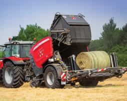 Obsługa i owijanie be 03 FROM MASSEY FERGUSON 8 Gdy bea zostaje przeniesiona na środek stołu owijania,