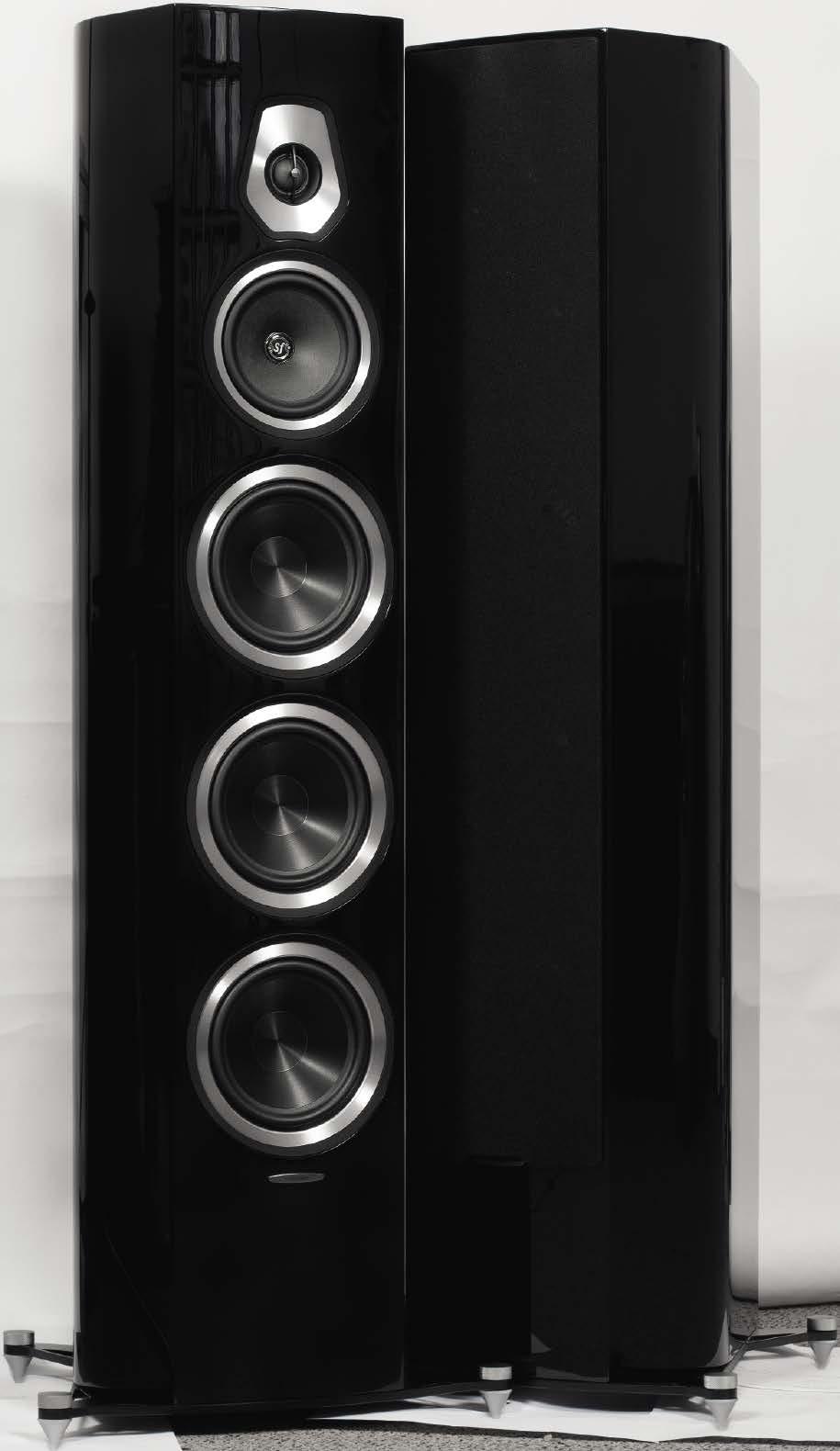 SONUS FABER SONETTO VIII Seria Sonetto jest nie tylko najnowsza, ale i najliczniejsza w ofercie Sonusa.