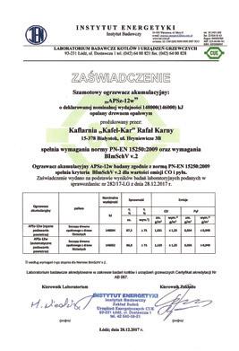 Akumulacyjny piec szamotowy TermoKaust jest ekologicznym urządzeniem grzewczym na paliwo stałe. Jego budowa została oparta o wiekową tradycję zduńską w Polsce.