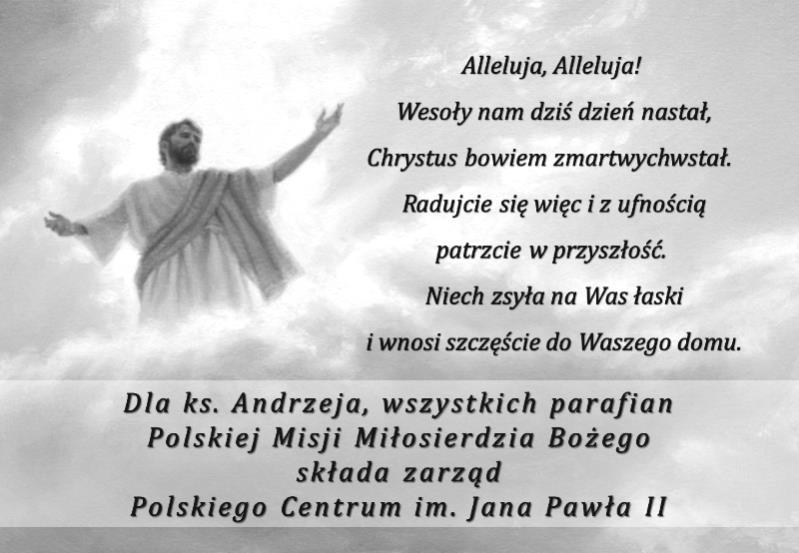 Wielkiej Nocy zagości w naszych domach i sercach, a