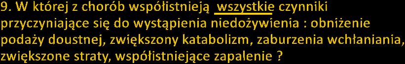 uświadomienia rodzicom, że niedożywienie u takich dzieci to poważny problem medyczny a/ ponieważ obecnie rzadko występuje w oddziałach dziecięcych b/ nie ma dobrego narzędzia do oceny stanu