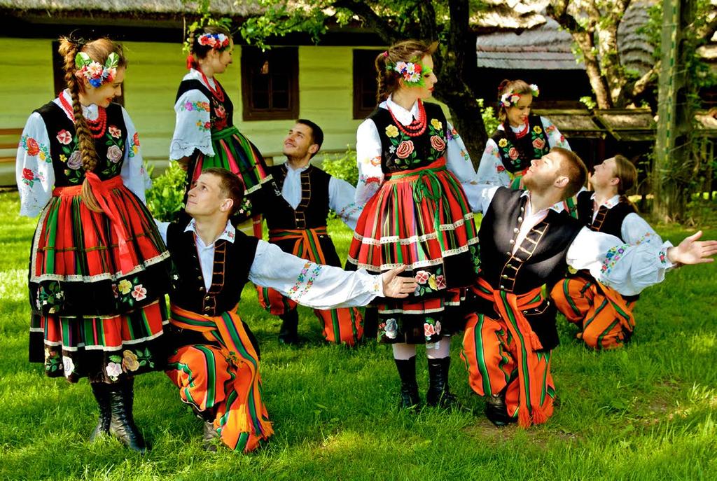 Grupa reprezentacyjna: strój górali
