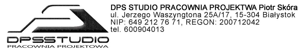 Projekt wykonawczy INSTALACJE ELEKTRYCZNE Temat: Nazwa i adres obiektu: Inwestor: Projekt docieplenia i zmiany kolorystyki budynku Warsztatów Terapii Zajęciowej przy ul.