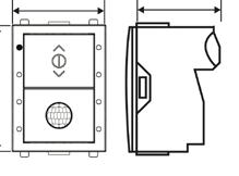 Czujnik ścienny PIR (318) Ma zastosowanie w projektach, w których nie jest możliwy montaż sufitowy lub