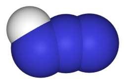 NaCl + H 2 konformacja gauche azydek wodoru (kwas azotowodorowy) HN 3 HN 3 + H 2 H 3 + + N 3 K
