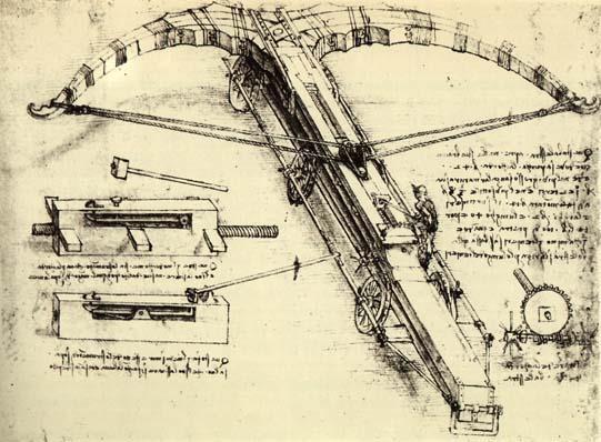 Historia maszyn 15 Leonardo da Vinci (1452-1519), włoski