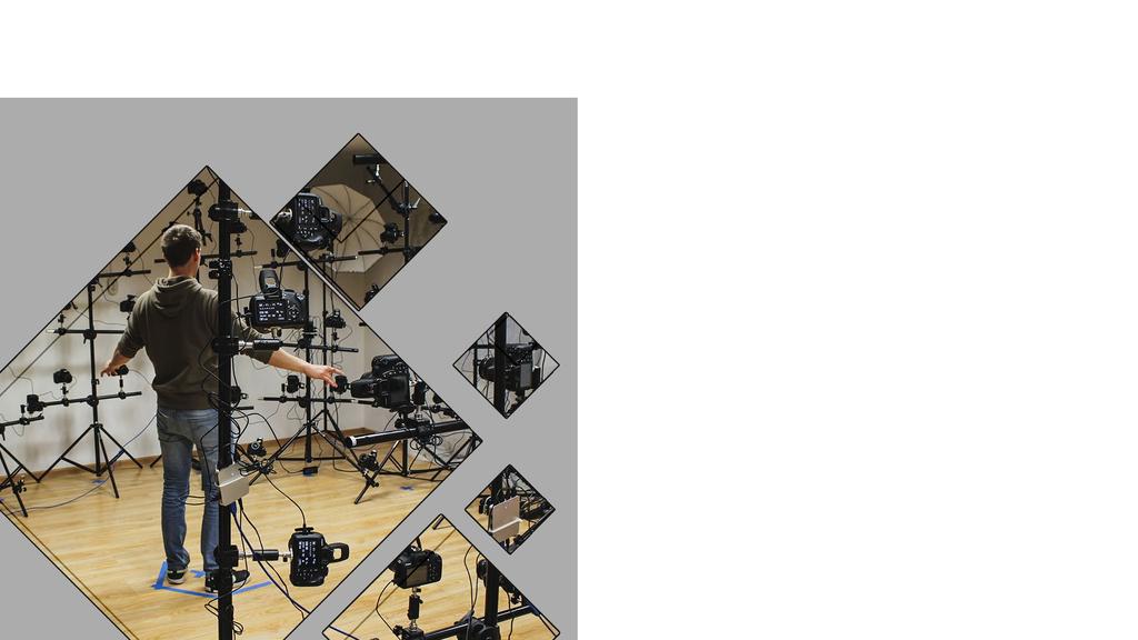 REALITY 51 Zaplecze technologiczne Na potrzeby projektów VR i nowych technologii zbudowaliśmy specjalne studio, zajmujące się tworzeniem obiektów 3D w oparciu o skany.