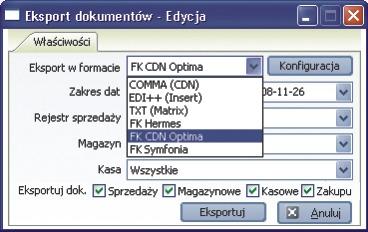 Dane na strony www pochodzą z kartotek towarów Integra 7, dlatego te