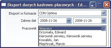 pracowników firmy i klientów.