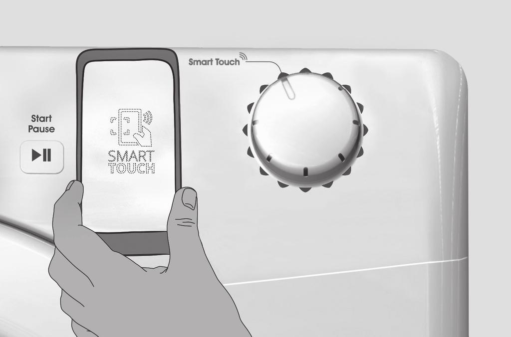 KOLEJNY RAZ Regularne stosowanie UWAGI: l Za każdym razem, gdy chcesz zarządzać urządzeniem za pośrednictwem aplikacji, najpierw przełącz je do trybu Smart Touch przekręcając pokrętłem na tę pozycję.