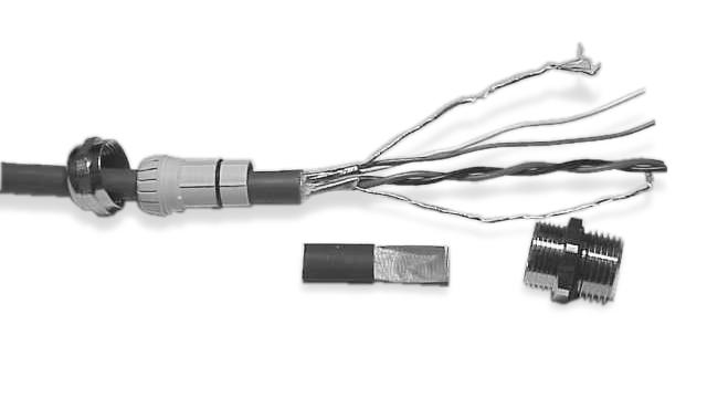Okblownie Rysunek. 3-4: Nkrętk i wkłdk ziskow dłwik 19 mm (3/4 l) 114 mm (4 1/2 l) Nkrętk dłwik Wkłdk ziskow dłwik 22 mm (7/8 l) 22 mm (7/8 l) Korpus dłwik Ekrnown koszulk termokurzliw 6.