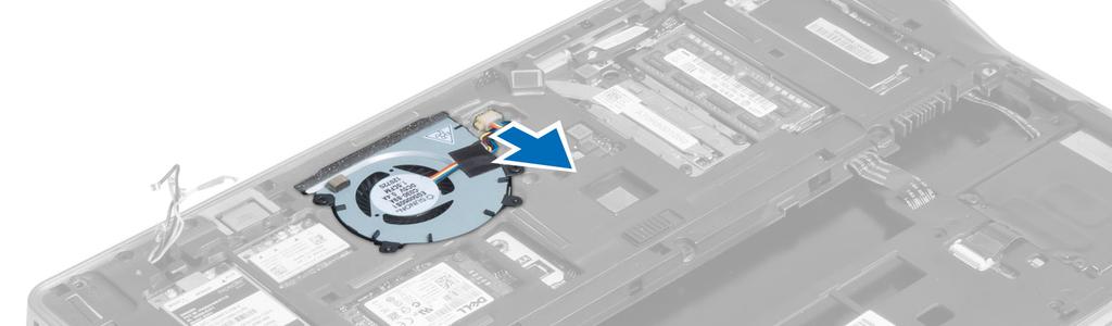 4. Odłącz kabel czytnika kart inteligentnych,