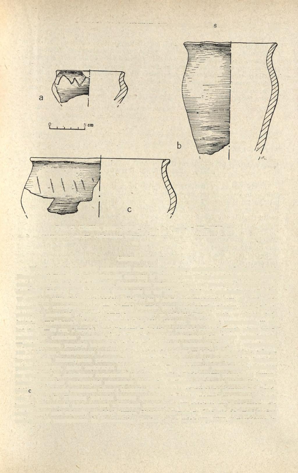 BADANIA NA STANOWISKACH GRODNIA I CIEŚLIN 329 Ryc. 9. Cieślin, pow. Sierpc. Stan. 1. Osada z VI VIII w.