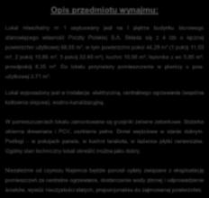 Składa się z 4 izb o łącznej powierzchni użytkowej 68,55 m², w tym powierzchni pokoi 44,29