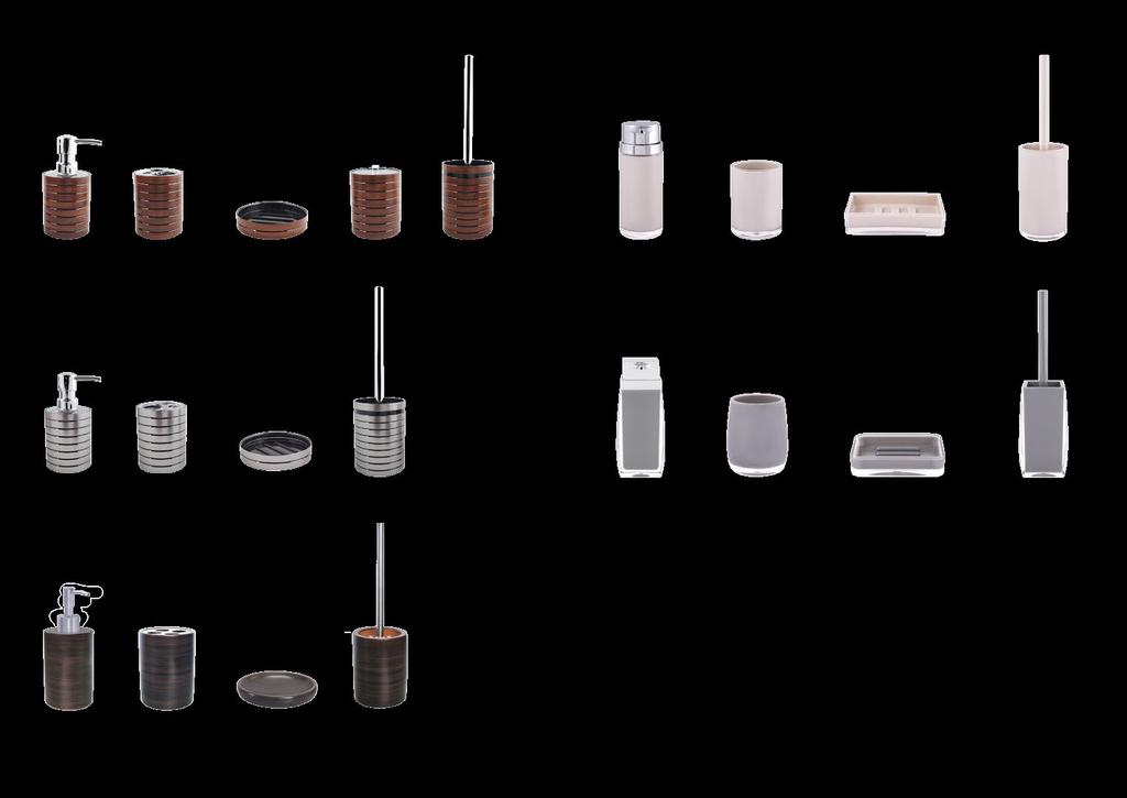 26 KOMPLETY ŁAZIENKOWE KOMPLETY ŁAZIENKOWE BATHROOM SETS BATHROOM SETS 27 MADERA tworzywo sztuczne AS / AS plastic 300 ml REA tworzywo sztuczne AS / AS plastic 250 ml AWD02191002 EAN 5901812353290