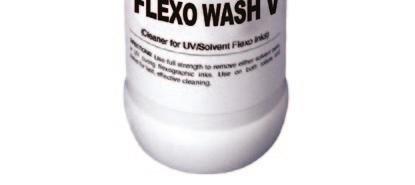 - FLEXO FLEXO WASH V Zmywacz do mycia klisz fotopolimerowych, wałków rastrowych (aniloksów), układów farbowych i innych części maszyn fleksograficznych z pozostałości farb UV i EB (wodnych i