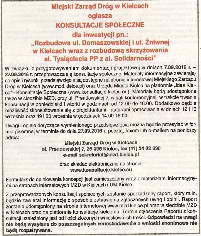 4.3. Kopie ogłoszeń zamieszczonych w gazetach regionalnych.