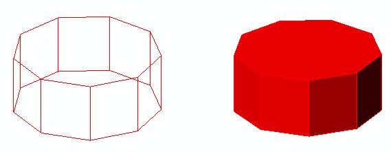 10: Wyciągnięcie regionów, polilinii 3D i wyciągnięcia dynamiczne Polilinie 3D można wyciągnąć, jeżeli wszystkie wierzchołki znajdują się w tej samej płaszczyźnie.