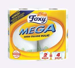 Papier toaletowy Foxy 8 rolek;