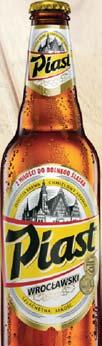 Wrocławski zwrotna; 4,38 zł/l Piwo Lech Pils