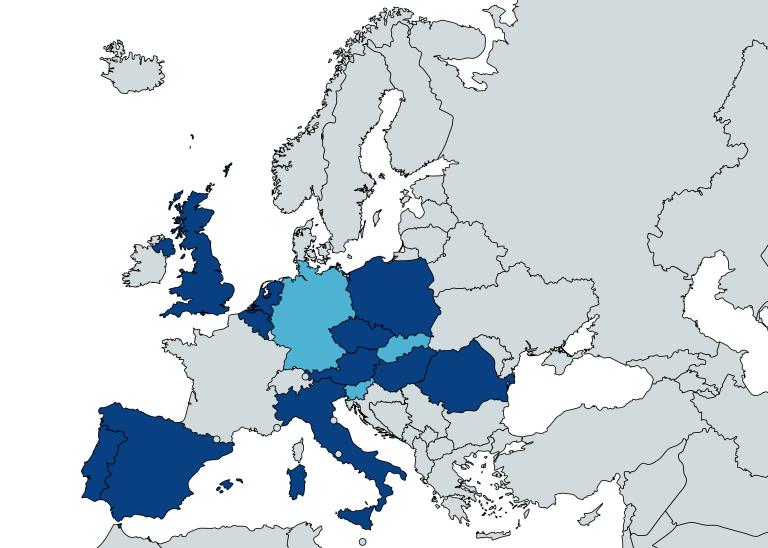 DRIVES - Partnerzy Projektu Partnerzy - 11 Krajów EU Włączając partenrów