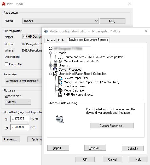4. Wybierz kartę Device and Document Settings (Ustawienia urządzenia i dokumentów), a następnie naciśnij przycisk Custom Properties (Właściwości niestandardowe). 5.