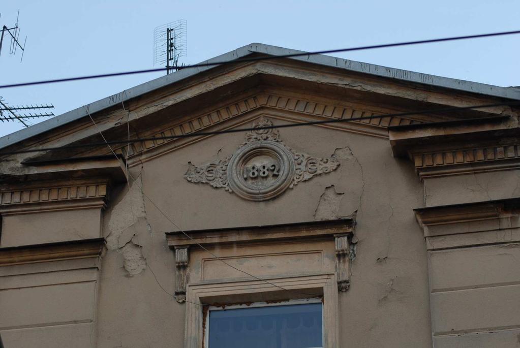 Fasada detale, Lubartowska 39 dawna