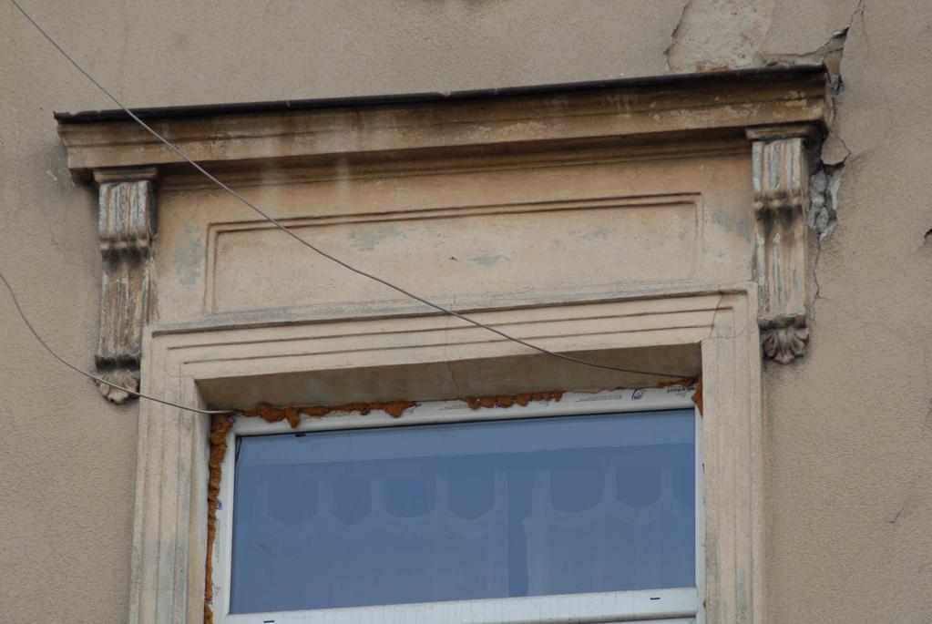 Fasada detale, Lubartowska 39 dawna