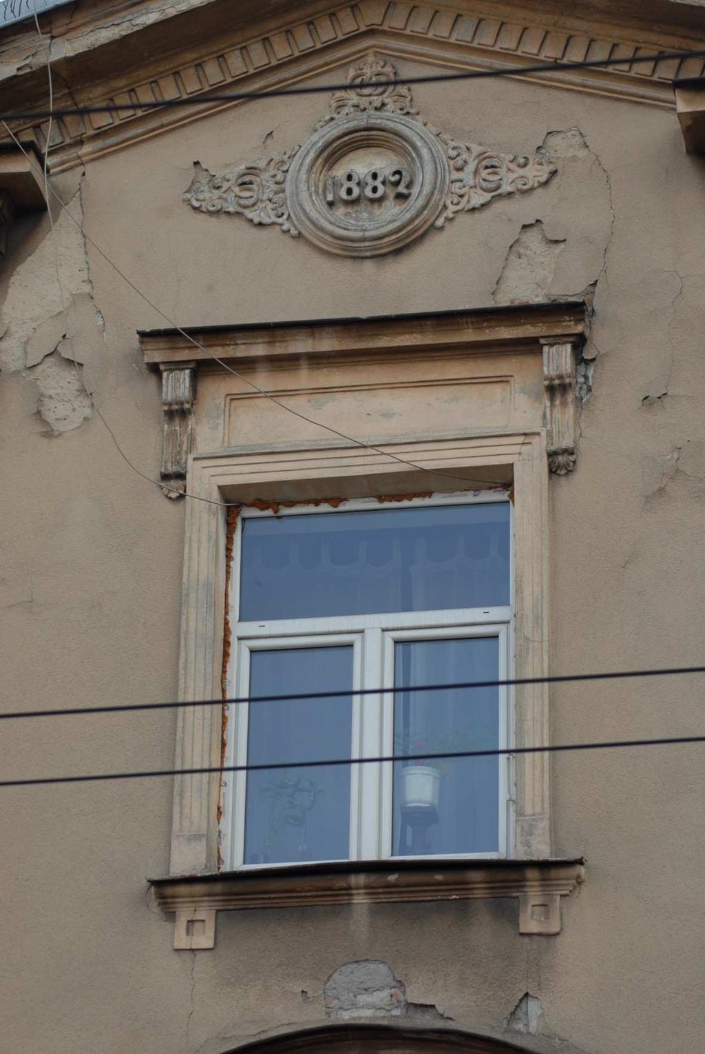 Fasada detale, Lubartowska 39 dawna