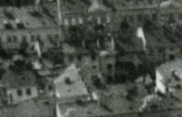 Lubartowska/A fragment of panorama of Lublin in the 1930s, Lubartowska
