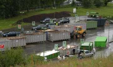 Centrum recyklingu odpady