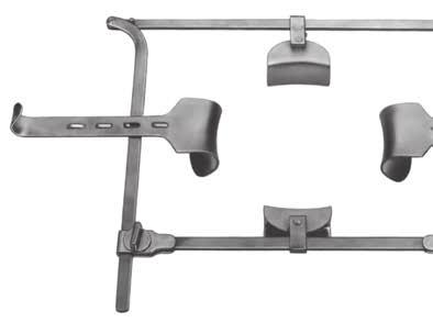 ROZWIERACZE BRZUSZNE ABDOMINAL RETRACTORS РАСШИРИТЕЛИ ДЛЯ БРЮШИНЫ 300x300 mm 30.