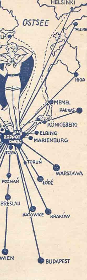 OD RYBACKIEJ WSI DO MONTE CARLO PÓŁNOCY Sopot, obok mitycznego Zakopanego, jest jedynym polskim kurortem, który rywalizował z zagranicznymi uzdrowiskami, wśród których wymienić należy Niceę, Karlsbad