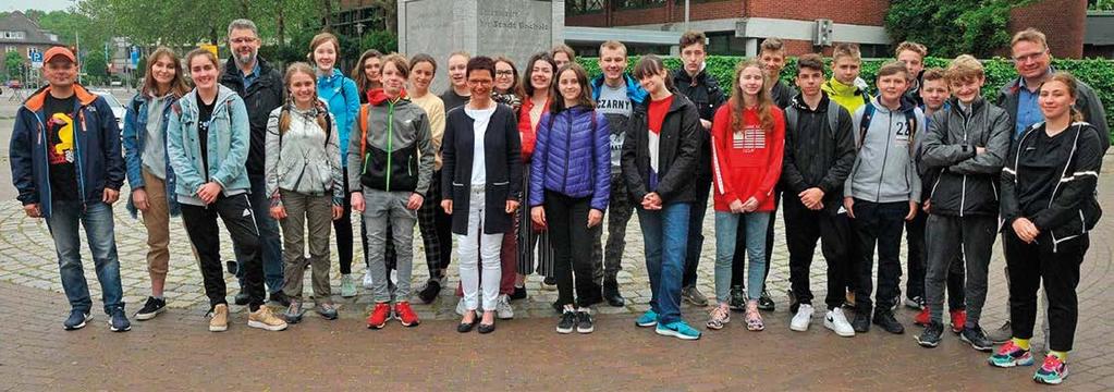 Pierwszą część projektu uczestnicy spędzili w Niemczech w miejscowości Bocholt.