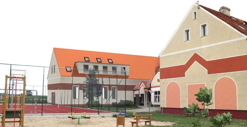 Celem projektu Inwestycja jest zwiększenie dostępności do edukacji przedszkolnej poprzez rozbudowę punktu przedszkolnego w Targoszynie, co wpłynęło na zmniejszenie dysproporcji w zakresie kształcenia