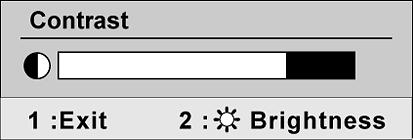 Długość czasu wyświetlania ekranowego menu określa się w opcji OSD Timeout (limit czasu OSD) w menu ustawień. 2.