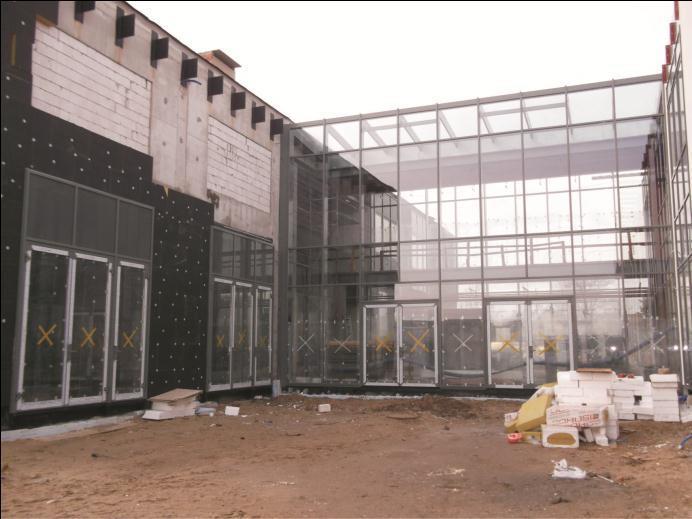 Elewacje fasadowe Projekt: Zespół Inkubatorów Wysokich Technologii Materiały i biomateriały,