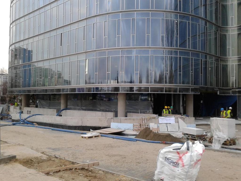 Elewacje fasadowe Projekt: Ambassador Office