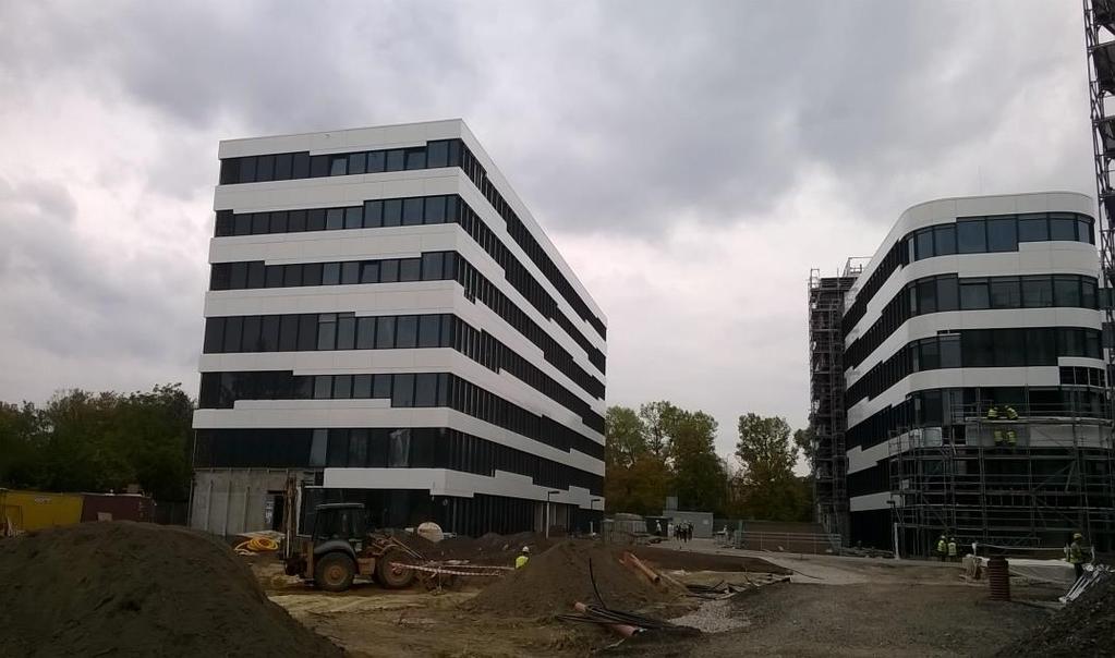 Zakres zlecenia: Fasady w systemie: Wicona Wictec 50