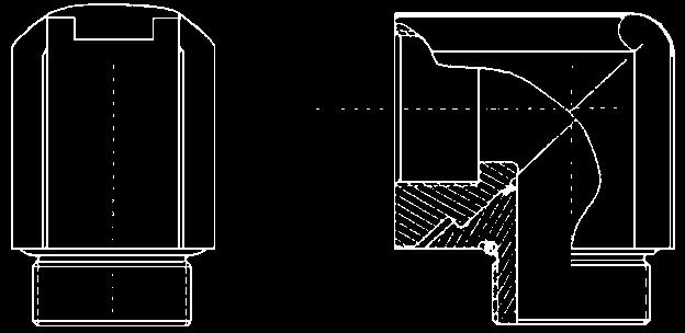 It is fixed in device like a gland. Special construction facilitates installation. The cable is placed in a straight line, so it needs not to be pulled through the elbows.