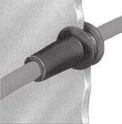 Universal bend-muffs ODU may be used for cables of various diameter from 8 up to 17 mm.