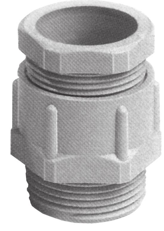 Dławnice izolacyjne z tworzywa sztucznego / Plastic insulating glands /.