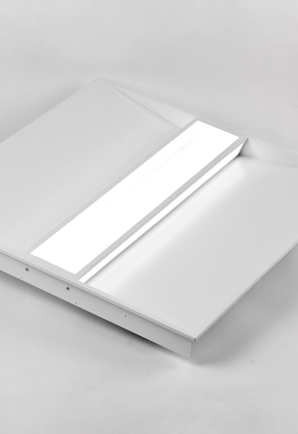 AGAT POS LED (tunable white) Ochrona przed pojawieniem się refleksów świetlnych, Komfortowe oświetlenie miejsca pracy, Wyposażona w