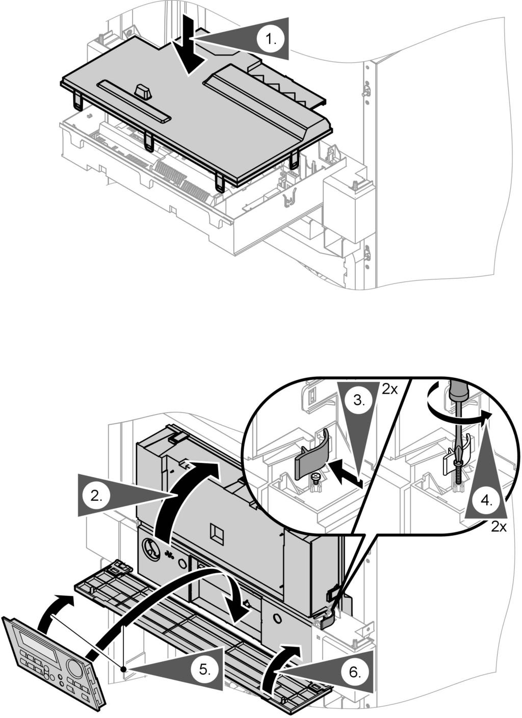 Zamykanie obudowy regulatora i