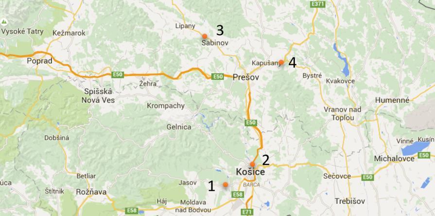 Nr drogi, lokalizacja Rok wykonania nawierzchni Odc.